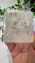 Load image into Gallery viewer, Clear Quartz Spinning Cube from Brazil
