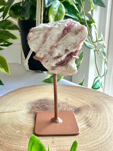 Load image into Gallery viewer, Pink Tourmaline on Stand from Brazil
