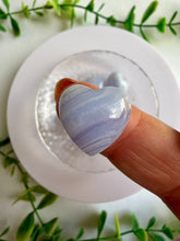 Load image into Gallery viewer, Blue Lace Agate Heart|Mini Crystals
