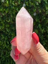 Load image into Gallery viewer, Rose Quartz Double Terminated Point from Madagascar
