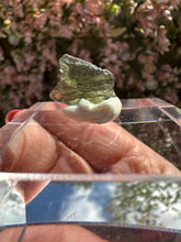 Load image into Gallery viewer, Moldavite Piece from Chlum, Czech Republic
