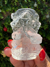 Load image into Gallery viewer, Clear Quartz Ganesha Carving
