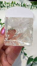 Load image into Gallery viewer, Clear Quartz Spinning Cube from Brazil
