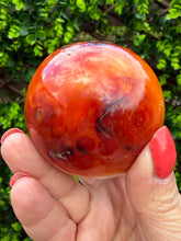Load image into Gallery viewer, Carnelian Sphere 6.5cm from Madagascar
