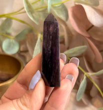 Load image into Gallery viewer, Lepidolite Mica Point|Tower|ConsciouslySourced|Crystal|Flashy
