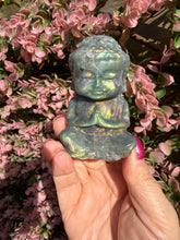 Load image into Gallery viewer, Labradorite Buddha

