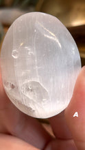 Load image into Gallery viewer, Selenite Pebbles|Consciously Sourced|Crystal Carving
