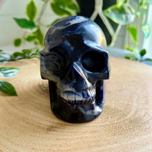 Load image into Gallery viewer, Sodalite Skull Carving
