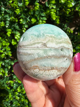 Load image into Gallery viewer, Blue Aragonite Sphere 5.6cm
