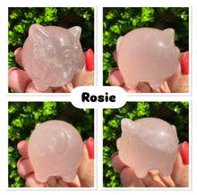 Load image into Gallery viewer, Rose Quartz Pigs
