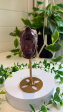 Load image into Gallery viewer, Mookaite Jasper Wolf Head with custom stand|Hand Carved
