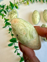 Load image into Gallery viewer, Green Maligano Jasper Shiva Lingam from Indonesia
