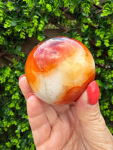 Load image into Gallery viewer, Carnelian Sphere 6.5cm from Madagascar
