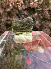 Load image into Gallery viewer, Moldavite Piece from Chlum, Czech Republic
