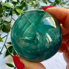 Load image into Gallery viewer, Blue Fluorite Sphere 4.5cm
