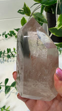 Load image into Gallery viewer, Quartz Tower with Inclusions from Madagascar
