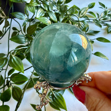 Load image into Gallery viewer, Blue Fluorite Sphere 5cm
