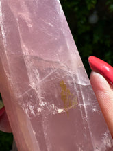 Load image into Gallery viewer, Rose Quartz Double Terminated Point from Madagascar
