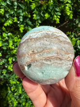 Load image into Gallery viewer, Blue Aragonite Sphere 6cm
