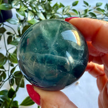 Load image into Gallery viewer, Blue Fluorite Sphere 4.5cm
