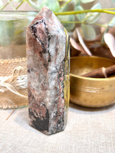 Load image into Gallery viewer, Mosaic Chalcedony Quartz Tower|Minas Gerais Brazil|Tower|Point|Ethically Sourced
