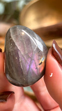 Load image into Gallery viewer, Labradorite Palms (Small)|Consciously Sourced|Crystal Carving
