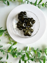 Load image into Gallery viewer, Gold Sheen Obsidian Paw Carving
