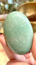 Load image into Gallery viewer, Green Aventurine Palms|Consciously Sourced|Crystal Carving
