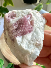 Load image into Gallery viewer, Pink Tourmaline on Stand from Brazil
