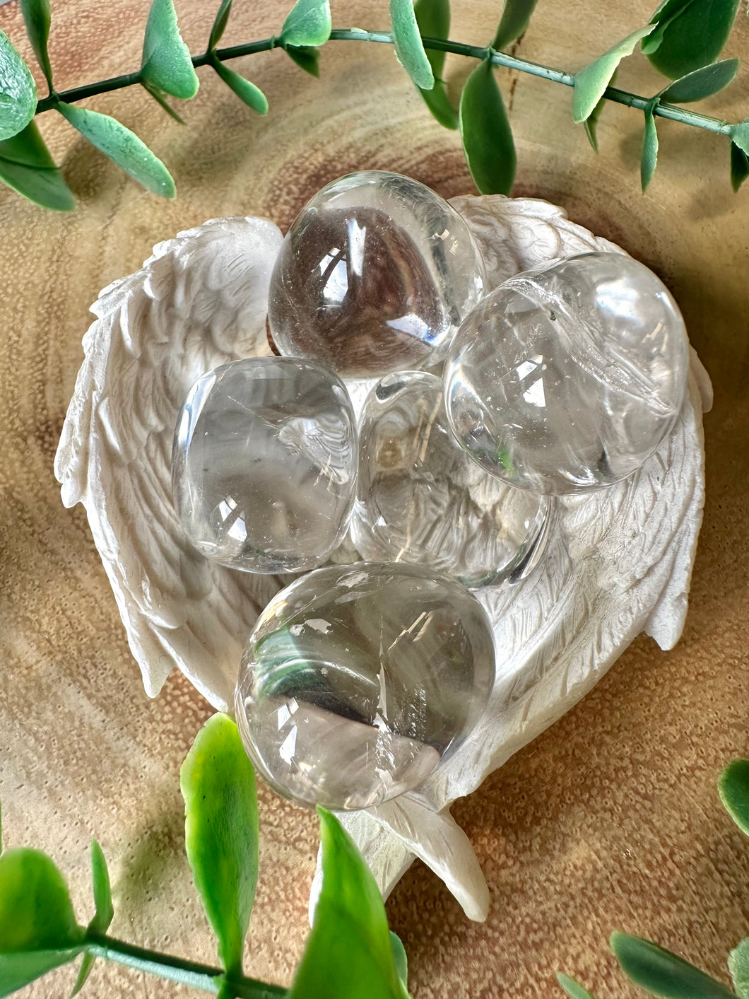 Clear Quartz Tumble Stone