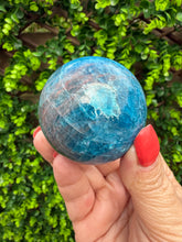 Load image into Gallery viewer, Blue Apatite Sphere 5.4cm
