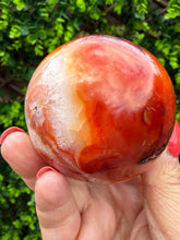 Load image into Gallery viewer, Carnelian Sphere 6.5cm from Madagascar
