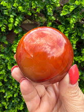 Load image into Gallery viewer, Carnelian Sphere 6.2cm from Madagascar
