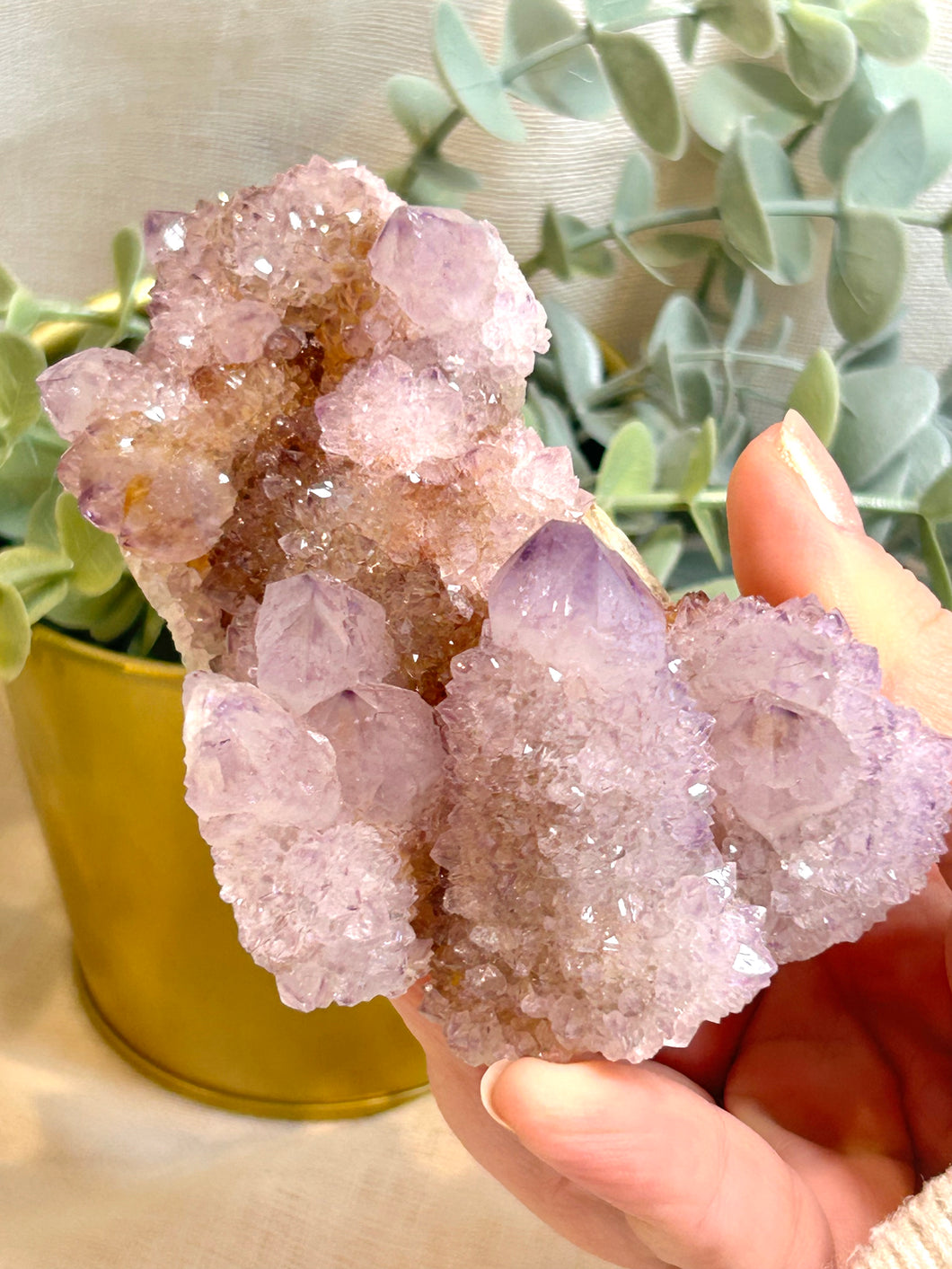 Amethyst Spirit Quartz Cluster