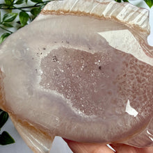 Load image into Gallery viewer, Druzy Agate Fish on Custom Gold Stand
