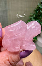 Load image into Gallery viewer, Rose Quartz Bunny Rabbit|Rabbit Crystal Carving|Consciously Sourced|Crystal Carving|Crystal Gifts
