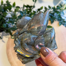 Load image into Gallery viewer, Labradorite Dolphins Carving
