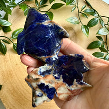Load image into Gallery viewer, Sodalite Hand Carved Fish
