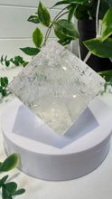 Load image into Gallery viewer, Clear Quartz Spinning Cube from Brazil
