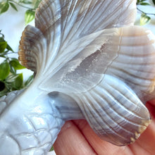 Load image into Gallery viewer, Stunning Banded Agate Hand Carved Fish
