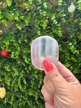 Load image into Gallery viewer, Lilac Fluorite|Lavender Fluorite|Yttrium Fluorite Palm Stone
