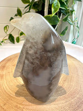 Load image into Gallery viewer, Druzy Agate Penguin Carving - Slider
