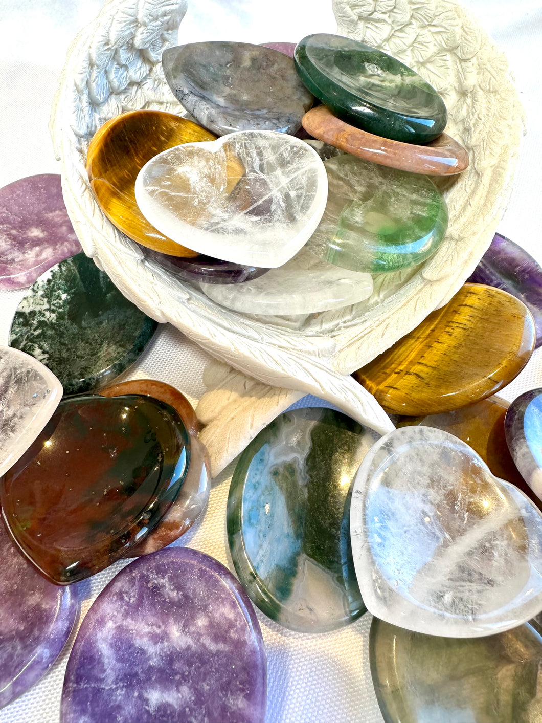 Worry Stones|Thumb Stones|Hand Carved|Ethically Sourced|Crystal Healing|Natural Crystals