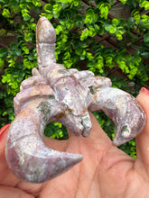 Load image into Gallery viewer, Hand Carved Ocean Jasper Scorpion
