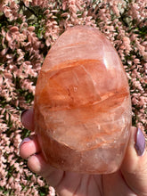 Load image into Gallery viewer, Fire Quartz Freeform from Madagascar|Hematoid Quartz|Natural Fire Quartz|Consciously Sourced
