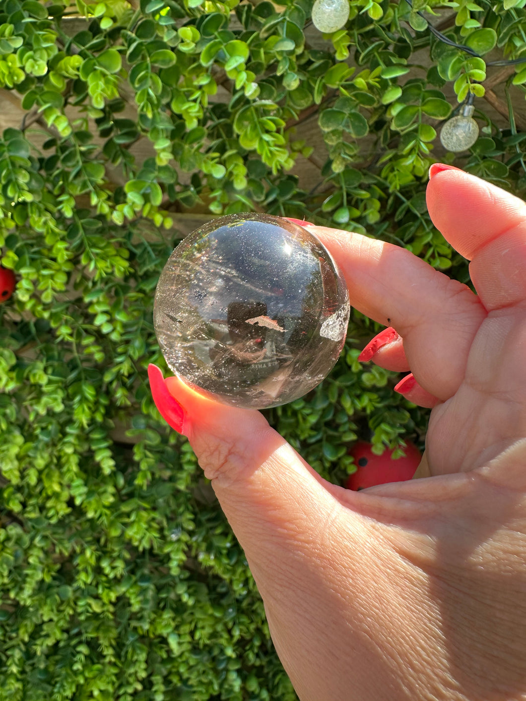 Smokey Quartz Sphere from Madagascar
