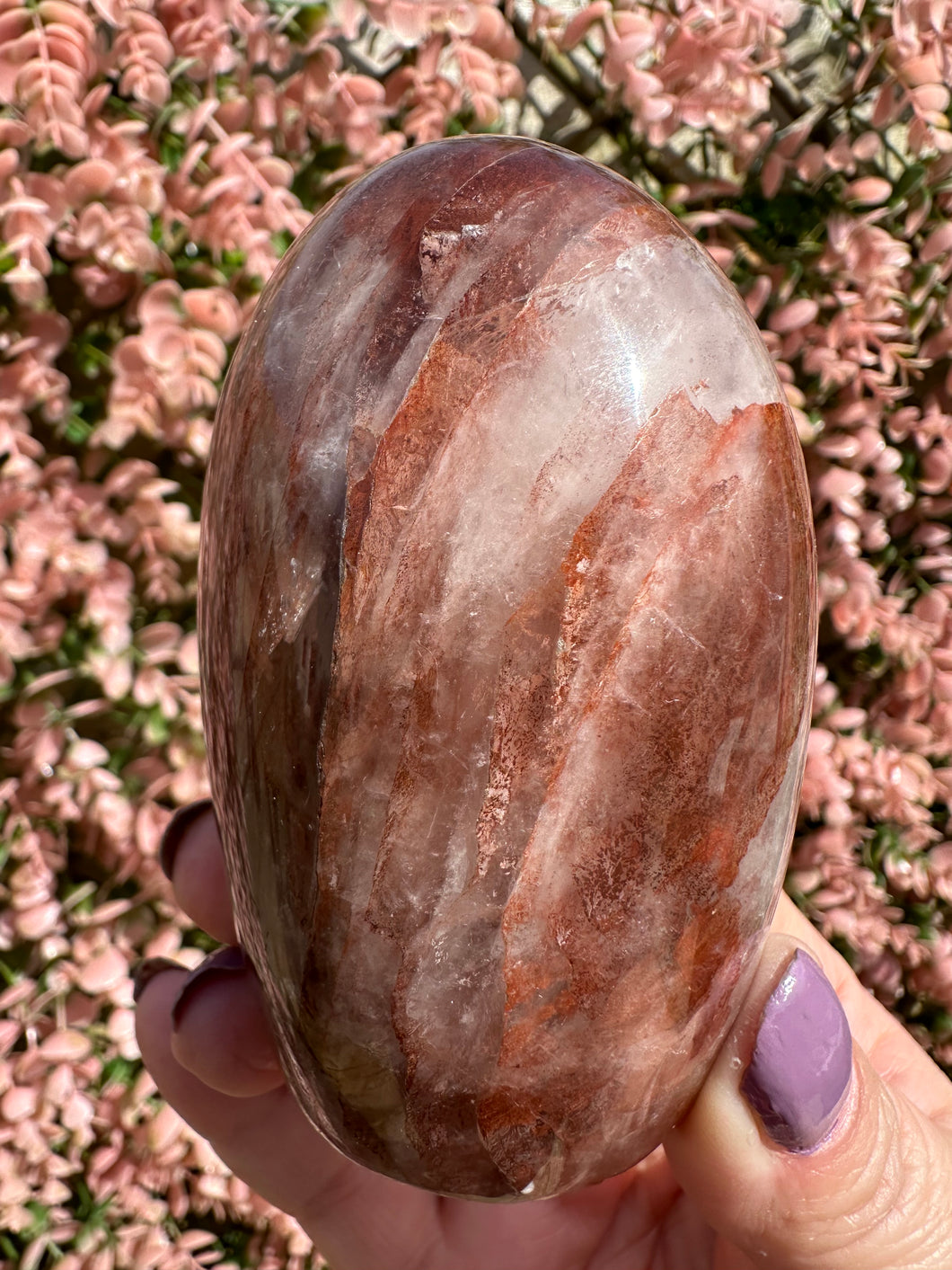 Fire Quartz Freeform from Madagascar|Hematoid Quartz|Natural Fire Quartz|Consciously Sourced