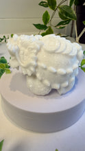 Load image into Gallery viewer, White Sparkley Jade Marble Dragon Turtle
