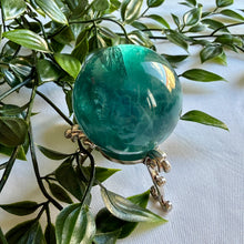 Load image into Gallery viewer, Blue Fluorite Sphere 4.5cm
