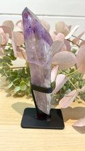 Load image into Gallery viewer, Amethyst Root in Stand|Amethyst from Brazil|Consciously Sourced|Natural Amethyst|Crystal in Stand|Statement Crystal
